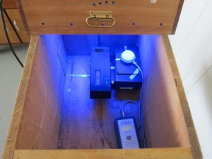 Testing equipment for the phototherapy dosing meter